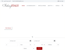 Tablet Screenshot of feelingitaly.com